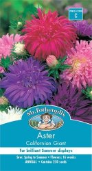 ASTER CALIFORNIAN GIANT SEED PACKET