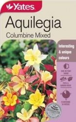 AQUILEGIA COLUMBINE SEED PACKET