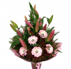 BOUQUET PINK-A-LILIES