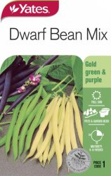 BEAN DWARF MIX SEED PACKET