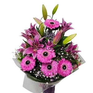 BOUQUET PINK SPARKLE