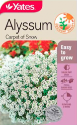 ALYSSUM CARPET OF SNOW SEED PACKET