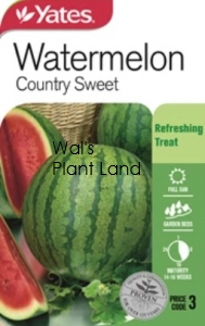 WATERMELON COUNTRY SWEET SEED PACKET